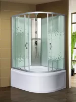 Душевая кабина МОНОМАХ МОНОМАХ Б/К 120/90/44 МЗ L 1200х900х2060мм