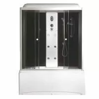 Душевая кабина Niagara Ultra NG-5170-01 (170х75х220) высокий поддон(56см),стекло тонированное,4 места