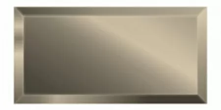 Плитка зеркальная Континент прямоугольник фацет бронза 200х100 (комплект 4 шт.)