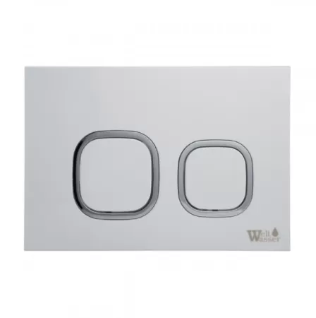 Унитаз с инсталляцией WeltWasser AMBERG 497 ST + TELBACH 004 GL-WT + AMBERG RD-MT CR