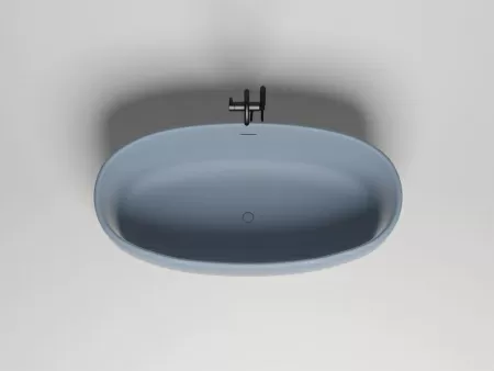 Ванна отдельностоящая Salini LUCE 170x85, S-Stone, матовый белый 100121M
