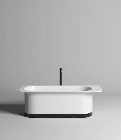 Ванна отдельностоящая Salini NINFEA 180x82 RAL полностью, S-Stone, матовый 102721MF