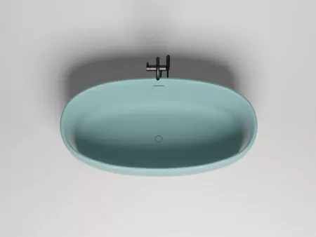 Ванна отдельностоящая Salini LUCE 170x85, S-Stone, матовый белый 100121M