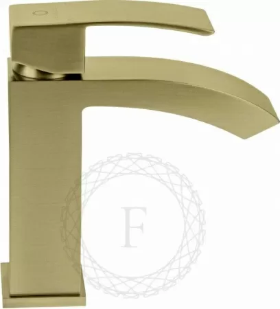 Cмеситель для раковины FILARETE Waterfall FL5010 (Матовое золото)