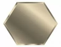 Плитка зеркальная Континент соты фацет бронза 200х170 (комплект 4 шт.)
