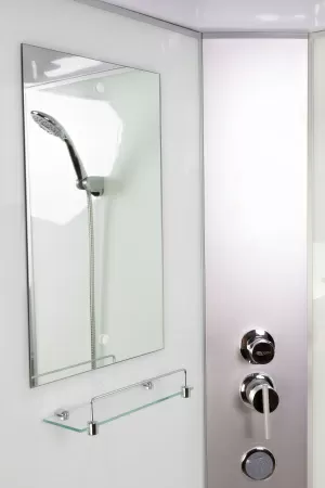 Душевая кабина Niagara Classic NG-2509-14BK (100х100х200) высокий поддон(40см),стекло тонированное
