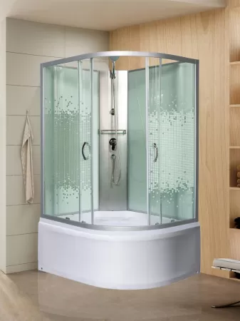 Душевая кабина МОНОМАХ МОНОМАХ XL Б/К 100/80/44 МЗ L 1000х800х2300мм