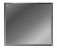 Плитка зеркальная Континент квадрат фацет графит сатин 150х150 (комплект 4 шт.)