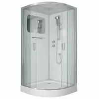 Душевая кабина Niagara Premium NG-6001-01 (90х90х210) низкий поддон(16 см),стекло прозрачное,4 места