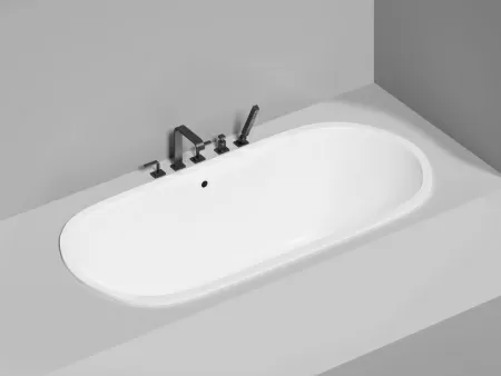 Ванна встраиваемая Salini ORNELLA AXIS 190x90, S-Sense, матовый белый 103412M
