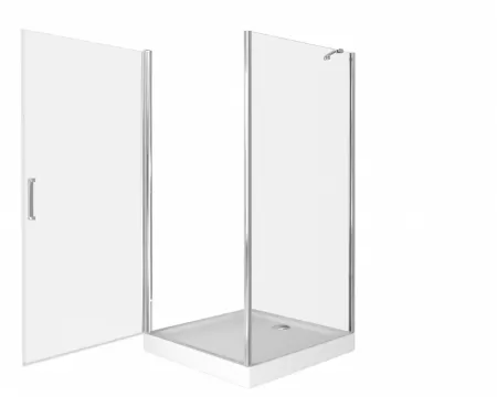 Душевой уголок Good Door PANDORA CR-80-С-CH прозрачное стекло