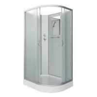 Душевая кабина Niagara Classic NG-3312-14LBK (120х80х200) низкий поддон(13см),стекло матовое,3 места