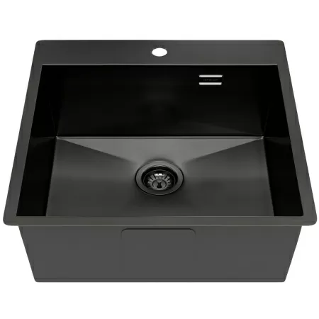 Кухонная мойка Reflexion Iseo RX2250BL оружейная сталь