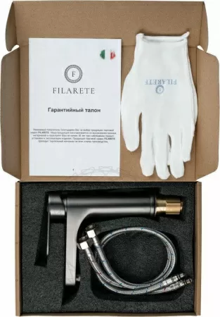 Cмеситель для раковины FILARETE Retta FL5030 (Графит)