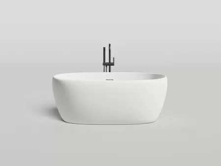 Ванна отдельностоящая Salini LUCE 170x85, S-Stone, матовый белый 100121M