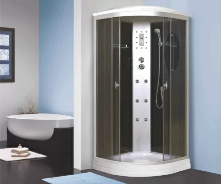 Душевая кабина Niagara Ultra NG-5012-01 (120х120х220) низкий поддон(16см),стекло тонированное