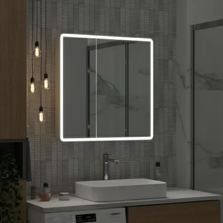 Зеркало-шкаф Reflexion Chill LED 800х800 RF2315CH