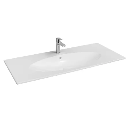 Раковина ISVEA SistemaX 10SX50121SV ультратонкая 121см цвет белая 10SX50121SV