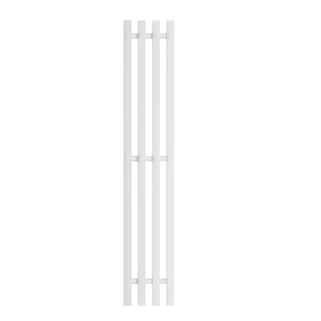 Полотенцесушитель электрический REFLEXION Гоби RXT0311018WH 1100x180 с крючками, белый матовый