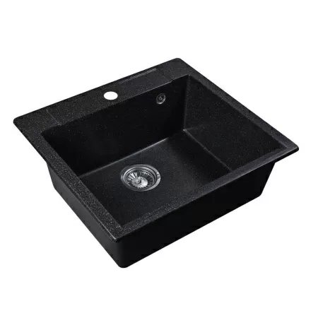 Кухонная мойка Reflexion Cubi RX1555CL, уголь