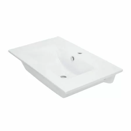 Тумба напольная Toppus Velvet 75 9811.014, черный камень, с умывальником Quadro
