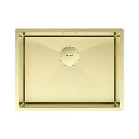 Мойка Paulmark NEXT 58 UNI PM215844-LG 440х580х200 мм, нержавеющая сталь, светлое золото