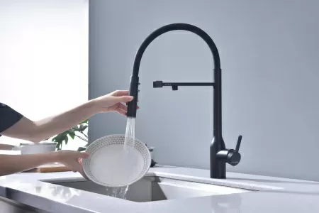 Смеситель для кухни Paulmark MAGNETO ONE Ma213188-AN, антрацит