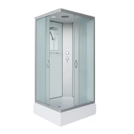 Душевая кабина Niagara Classic NG-33084-14Q (100х80х215) средний поддон(26см),стекло матовое