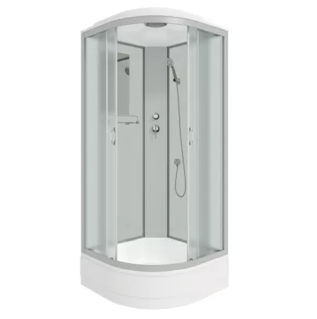 Душевая кабина Niagara Classic NG-3301-14 (90х90х215) средний поддон(26см),стекло матовое