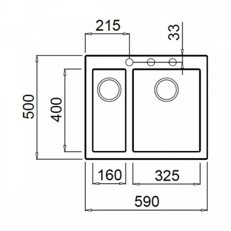 Кухонная мойка Elleci Quadra 150 M79 Aluminium LMQ15079