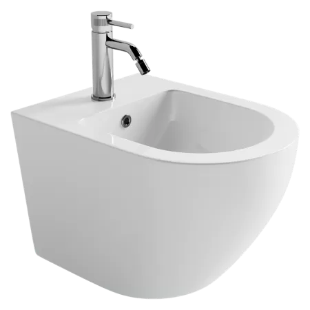 Подвесное биде Ceramicanova Uno, белый, CN11002