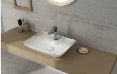 Раковина ISVEA SistemaY Clear накладная 525*395*147 1 цвет белый 10SY50052SV