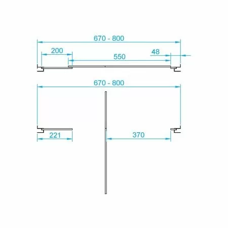 Душевая дверь RGW PA-02 NEW 41080207-51