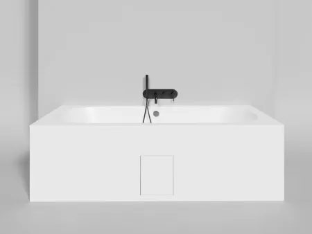 Ванна встраиваемая Salini ORNELLA AXIS 190x90, S-Sense, матовый белый 103412M