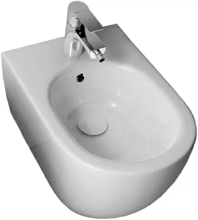 Биде ISVEA Infinity подвесной  365*530*400 цвет белый матовый 10NF41001SV-2L