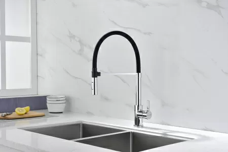 Смеситель для кухни Paulmark HALT Ha214021-CR, хром
