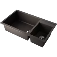 Кухонная мойка Omoikiri Tedori 86-2-LB-ES Tetogranit/espresso 4997242