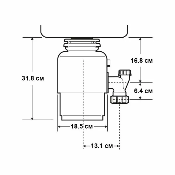 Измельчитель пищевых отходов InSinkErator 66-2