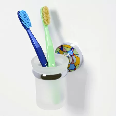 Комплект аксессуаров для ванной комнаты WasserKRAFT Diemel (подстаканник, мыльница, дозатор)