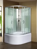 Душевая кабина МОНОМАХ МОНОМАХ Б/К 110/80/44 МЗ R 1100х800х2060мм