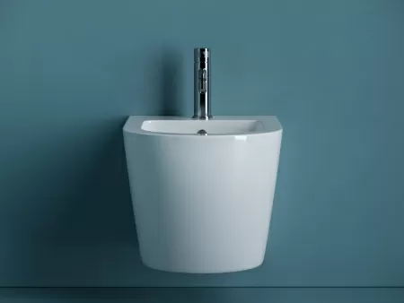 Подвесное биде Ceramicanova Uno, белый, CN11002