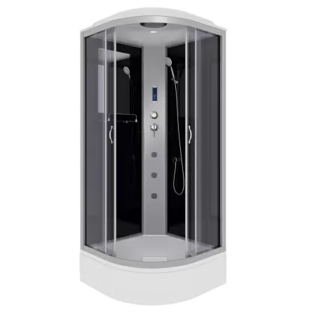 Душевая кабина Niagara Classic NG-3502-14F (100х100х215) средний поддон(26см),стекло тонированное