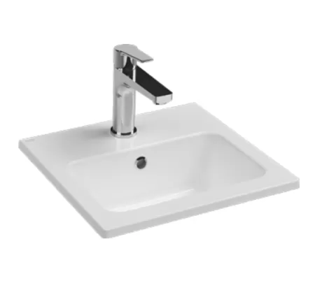 Раковина накладная прямоугольная ISVEA SistemaT Mirella 10SL50040SV 40 x 36 см цвет белый 10SL50040SV