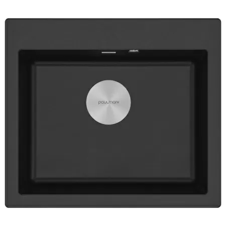 Мойка Paulmark KANTE 60 PM106052-BL 520х600х200 мм, IT-GRANIT, черный