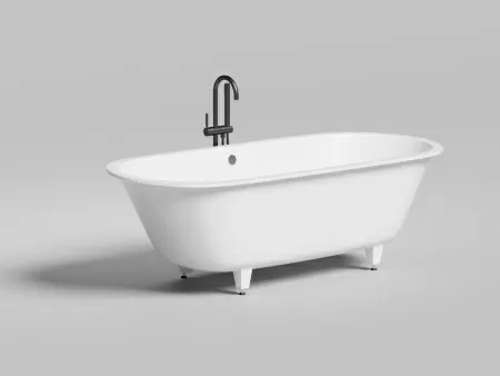 Ванна встраиваемая Salini ORNELLA AXIS 190x90, S-Sense, матовый белый 103412M