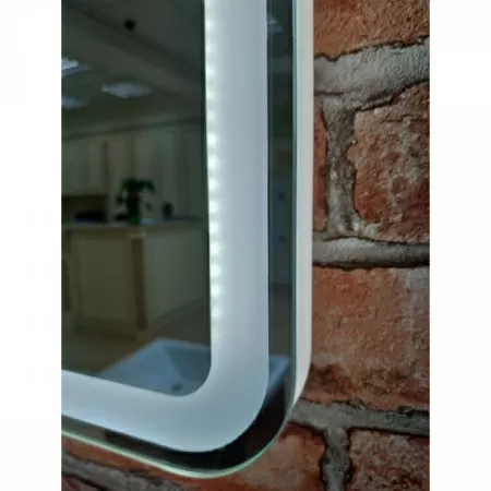 Зеркало Misty Неон 3 LED 80x80 сенсор на зеркале
