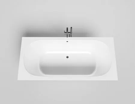 Ванна встраиваемая Salini ORNELLA AXIS 190x90, S-Sense, матовый белый 103412M