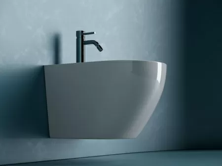 Подвесное биде Ceramicanova Uno, белый, CN11002