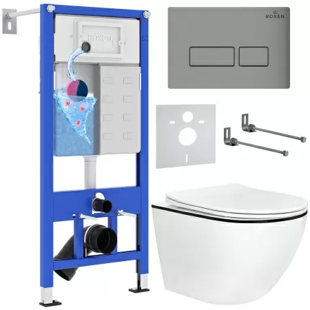 Комплект 6 в 1 Roxen StounFix Dual Fresh 964800 (состоит из: 710200, Caspia 410280M, 530110-01B)