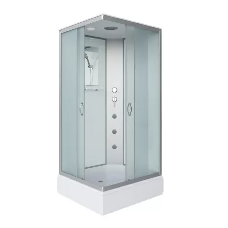 Душевая кабина Niagara Classic NG-33084-14QG (100х80х215) средний поддон(26см),стекло матовое